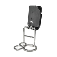 Sturdy Tool Hanger with Quick-Release Clip Easy Access Belt-Mounted Tool Hanger Lightweight Quick Releasing Belt Clip Wear Resistant for Tight Confined Areas
