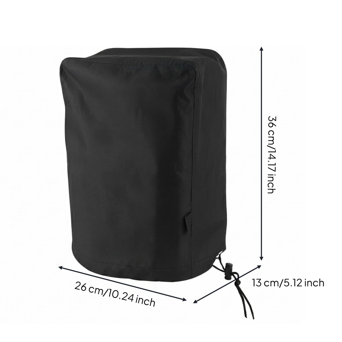 Electric Front Jack Cover Waterproof RV Front Jack Guard Cover Dustproof for Outdoor Storage