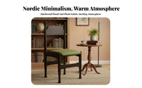 Upholstered Wooden Side Chair Mid-20th Centuryera design Dining Seat Comfortable Seating Ergonomic Support for Living Room