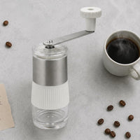 Hand Crank Coffee Grinder Metal Handle Drink Prep Tool Compact