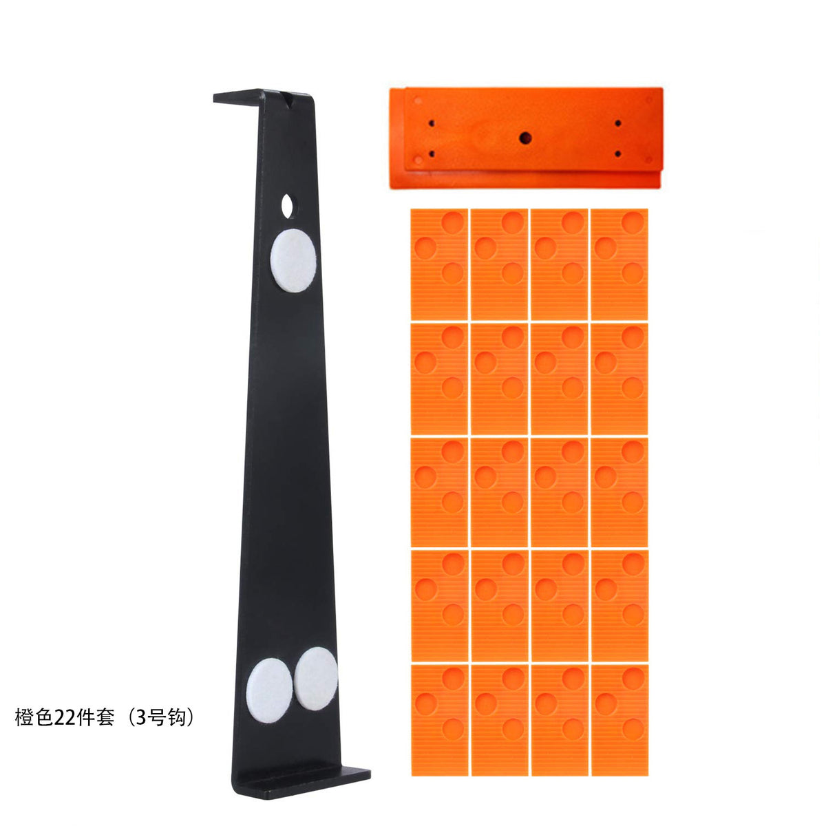 Wood Flooring Installation Tool Kit with Rubber Mallet and Pry Bar