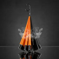 Automatic Close Inverted Umbrella Manual Open Umbrella with 24 Ribs Reflective Large for Drivers, Commuters, Rainy Days, Car, Night Walking