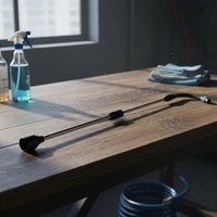 Telescopic Spray Wand Metal Tube Adjustable Nozzle Wand for Walls