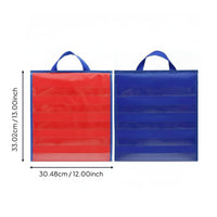 Tabletop Pocket Chart Foldable Double-Sided Pocket Chart Portable Educational Supply for Kids