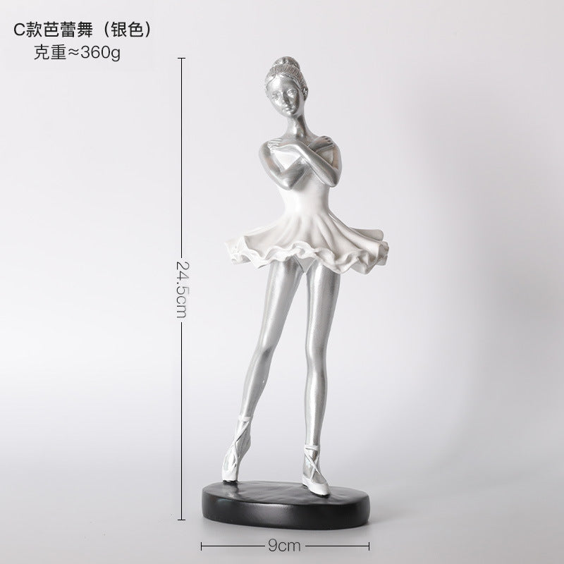 Silver Ballet Girl C