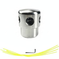 String Trimmer Head Aluminum Alloy Accessory Long-Lasting for Gardeners