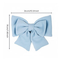 Cute Helmet Bow Fashionable Cloth Helmet Bow Pretty Vehicle Accessory for Women