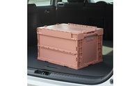 50L Plastic Crate Thickened Material Plastic Folding Crate Heavy Duty