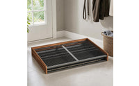 Dog Potty Tray with Grate Dog Toilet Tray Low-Recessed Pan for Dogs, Young Dogs, Apartment