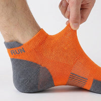 Ankle Socks for Men with Breathable Mesh and Odor Resistant Material, No Show Running for Summer Wear, Daily Casual Use Blend