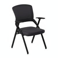 Folding Chair with Writing Tablet Foldable Design Institutional Seating