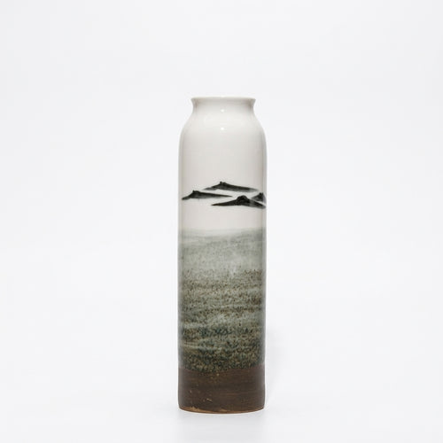 Hand-painted Ceramic Vase, Zen Style