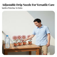 Automatic Drip Irrigation Kit Water-Saving Balcony Plant Watering System Easy to Install Automatic Plant Watering System for Gardeners, Home, Vacation