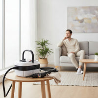 Handheld Steam Cleaner Compact Steam Cleaner with Hose Handheld Steamer Corded Portable Steamer Ergonomic for Home, Kitchen