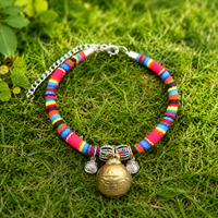 Dog for Frequent Walks, Small Dog with Chime, Adjustable Textile Pet Neck Accessory, Anti-Loss Decoration & Spare