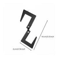 Metal Camping S Hook No Installation S Hook Hanger Heavy Duty Camping Pot Hanger Rust Resistant for Campers