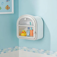 Bathroom Tissue Box with Storage Space Saving