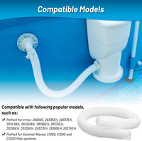 Intex 25016地上游泳池撇水器软管10531 适配器B款11238适配器