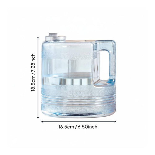 4 L Plastic Water Pail Sturdy Large Capacity Pail Heavy-Duty