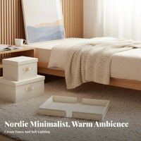 Stackable Pull-slide-out container Drawer design Stackable Shelf container Space Saving for Renters