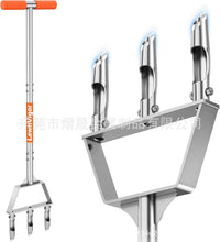 Cross-border Hot Sale Garden Tool Lawn Scarifier Aerator with Hollow Teeth for Yard Soil Care