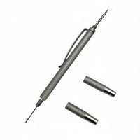 Portable 2-in-1 Wiper Nozzle Tool Pocket Clip Wiper Spray Nozzle Adjustment Tool Knurled Grip Washer Jet Cleaning Needle for Garage