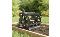 Rolling Weed Tool Manual Weeder Garden Tool Unwanted Vegetation Remover Adjustable Blade Durable Construction for Outdoor Clearing Suitable for Garden Beds Landscaping Projects