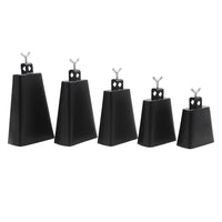 6-Inch Cowbell with Stand and Clamp, Percussion Accessory, Adjustable Metal Cowbell