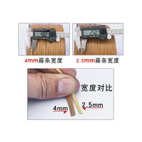 Plastic PE Rattan Look DIY Weaving Tape for Chair Repair, Basket Making, Furniture Wrapping