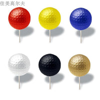 发球t高尔夫发球界标球场发球练习TEEMARK标志圆球形teemark界标