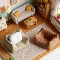 Dollhouse Miniature Furniture Mini Tableware Resin Miniature Scene Ornaments Photography Props