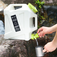 12L PE Outdoor Water Bucket with Faucet
