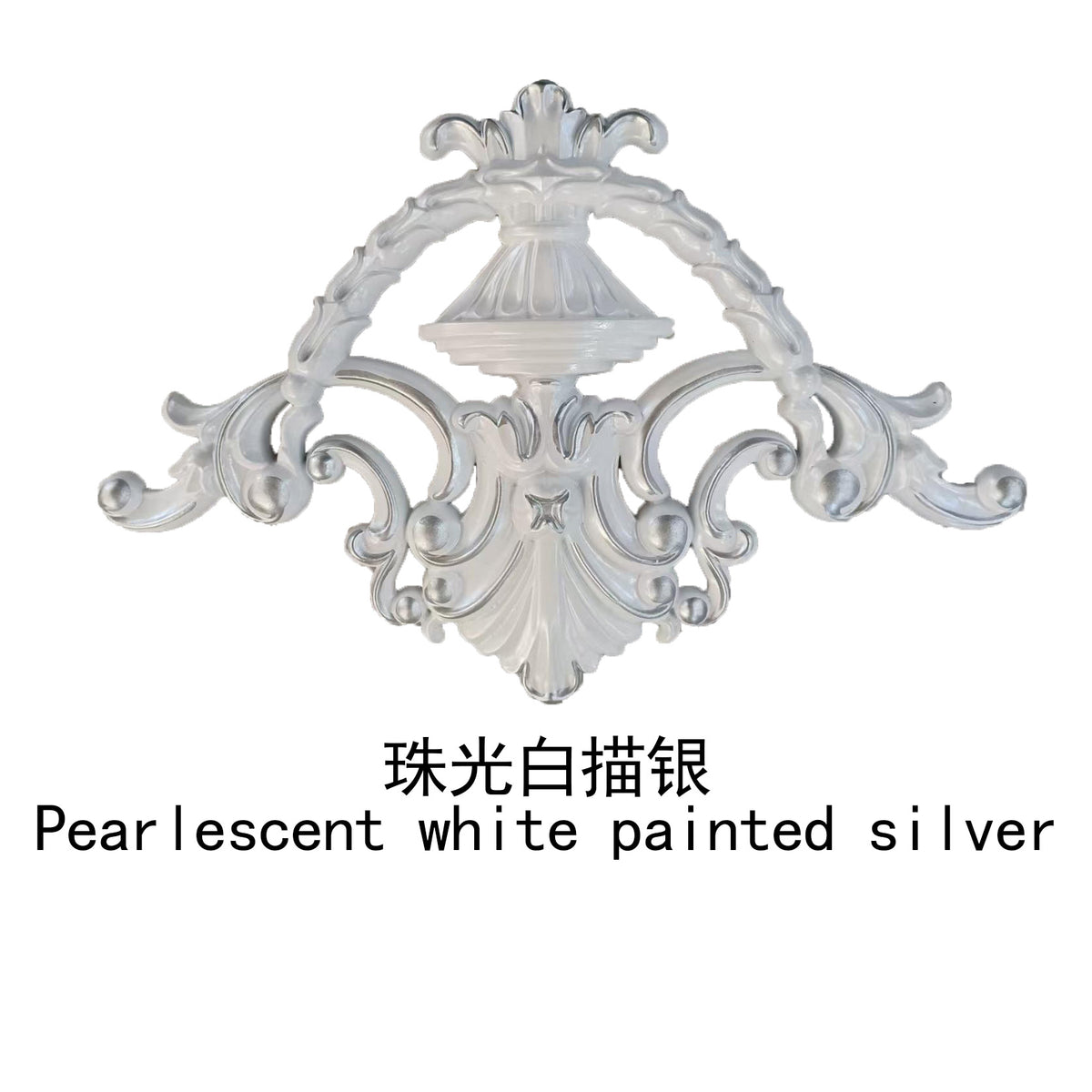 Pearlescent Wht Silv