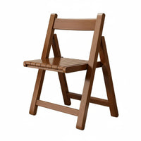 Collapsible Dining Chair Foldable Design Upholstered Folding Chair Space-Saving