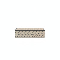 Wooden Storage Box with Hinged Lid Elegant Storage Box with Hinged Lid Timeless Jewelry Organizer for Vanity
