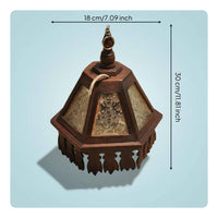 Thai Design Hanging Light Ornate Design Indoor Lighting Handmade