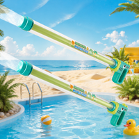 Watergun for Kids, 60cm Pull-Out Water Pistol, Large Water Blaster for Summer Holiday Outdoor Games