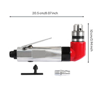 3/8 Inch Right Angle Pneumatic Right-Angle Tool Wear-Resistant 90 Degree Pneumatic Drill Power Tool