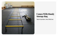 Long-Lasting Agility Ladder Flexible Speed Training Ladder Wear-Resistant Fitness Gear Lightweight for Children, Athletes