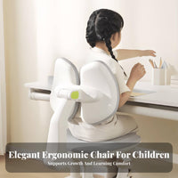 Ergonomic Student Posture Chair Height Adjustable Ergonomic Splitsupport Structure Chair Stable Base Non-Slip Foot Pads