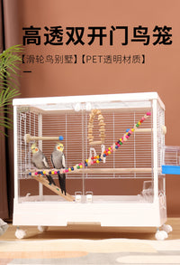 Chong Er Xin Jia Bird Cage for Parrots with Acrylic Door