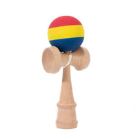 Kendama Beech Wood Japanese Ball and Cup Game Tactile for Tabletop Challenge