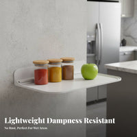 fold-down-downflap surface Table Easy Installation Space-Saving Furniture for Small rooms