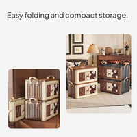 Large Capacity Foldable Storage Box, PP Organizer