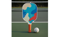 Paddleball Racket Lightweight Fiberglass Pickleball Racket Construction Colorful Outdoor Paddle for Beginners, Athletes, Beach, Park