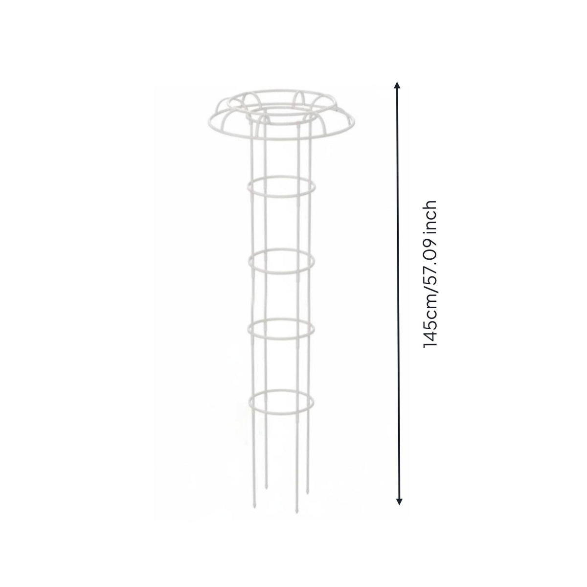 Toadstool Top Plant Support Easy Assembly Gardening Supplies Adjustable Height