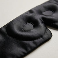 3D Contoured for Sleeping Blackout Light Blocking Masks for Travel, Unisex with Adjustable Strap, Black