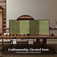 Arched Tri-Fold Panel Foldable Design desktop Divider Portable for Living Room