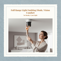 Dimmable LED ceiling spotlight