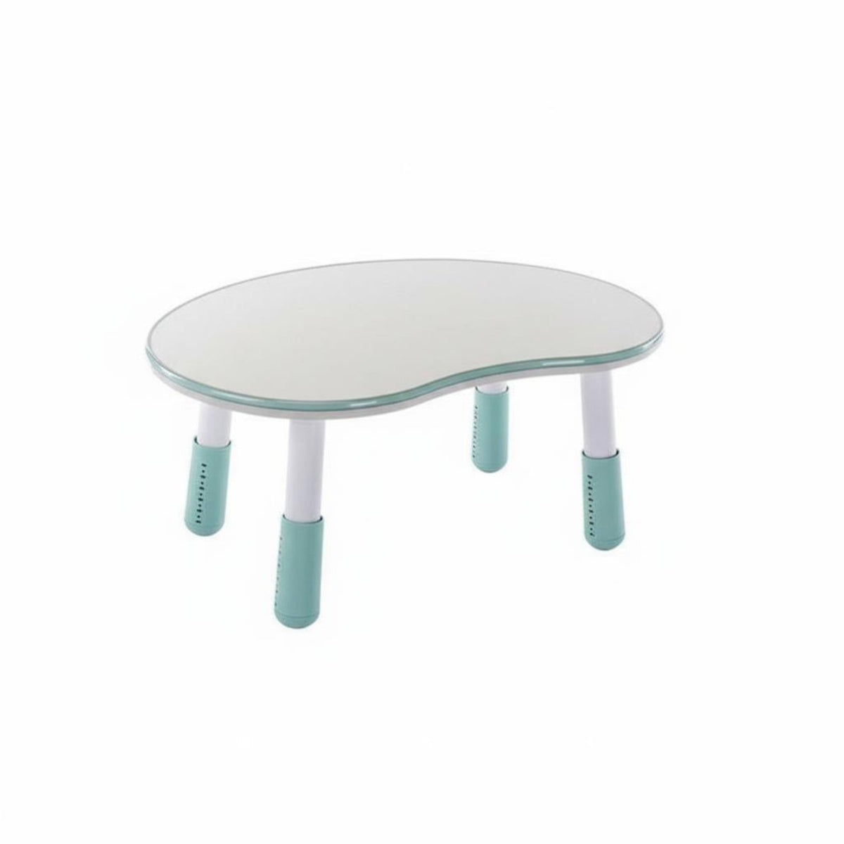 Peanut Table and Bunny Chair Set Height-Adjustable for Study Room, Preschoolers